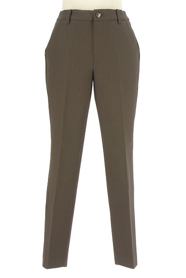 B-THREE（ビースリー）の古着「ストライプ織テーパードパンツ（パンツ）」大画像１へ