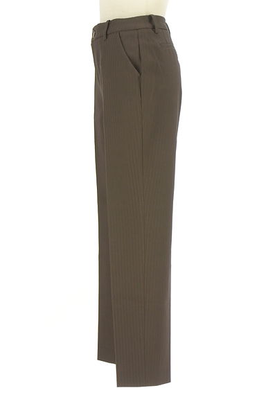 B-THREE（ビースリー）の古着「ストライプ織テーパードパンツ（パンツ）」大画像３へ