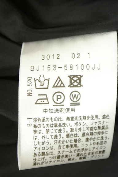 UNTITLED（アンタイトル）の古着「艶黒ワンピース（ワンピース・チュニック）」大画像５へ