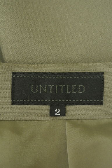 UNTITLED（アンタイトル）の古着「アシンメトリータックミディ丈フレアスカート（スカート）」大画像６へ