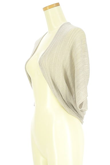 UNTITLED（アンタイトル）の古着「ラメMIXニットボレロ（カーディガン・ボレロ）」大画像３へ