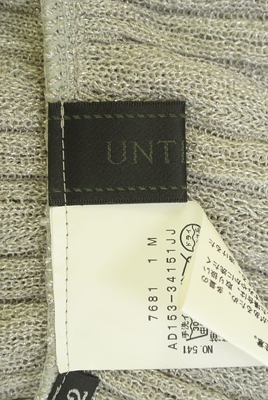 UNTITLED（アンタイトル）の古着「ラメMIXニットボレロ（カーディガン・ボレロ）」大画像６へ