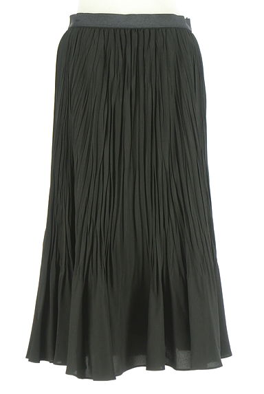 UNTITLED（アンタイトル）の古着「プリーツロングフレアスカート（ロングスカート・マキシスカート）」大画像１へ