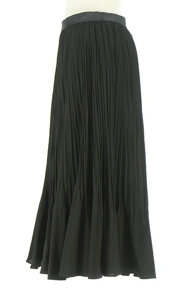 UNTITLED（アンタイトル）の古着「プリーツロングフレアスカート（ロングスカート・マキシスカート）」大画像３へ