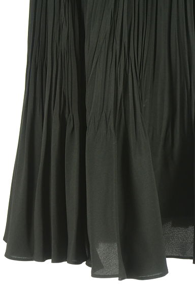 UNTITLED（アンタイトル）の古着「プリーツロングフレアスカート（ロングスカート・マキシスカート）」大画像４へ