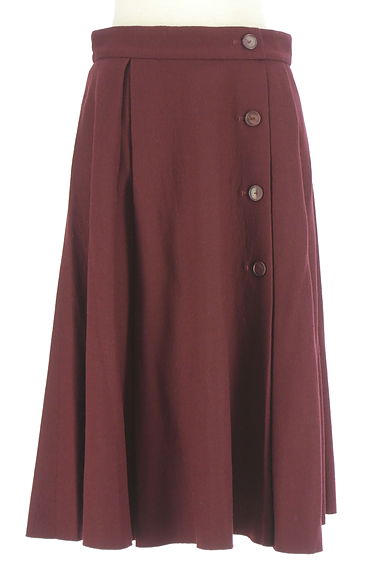 UNTITLED（アンタイトル）の古着「ミモレ丈ウールフレアスカート（ロングスカート・マキシスカート）」大画像１へ