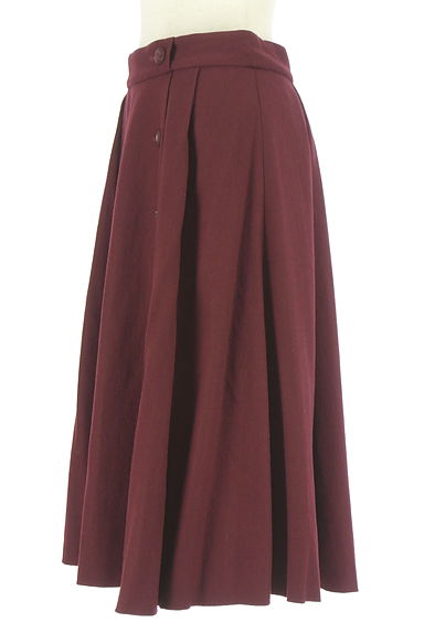 UNTITLED（アンタイトル）の古着「ミモレ丈ウールフレアスカート（ロングスカート・マキシスカート）」大画像３へ