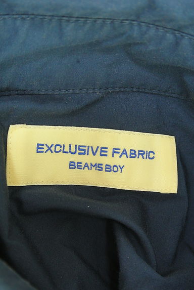 BEAMS Women's（ビームス　ウーマン）の古着「EXCLUSIVE FABRIC BEAMS BOY ロゴシャツワンピ（ワンピース・チュニック）」大画像６へ
