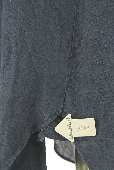 yuni（ユニ）の古着「刺繍入りリネンロングシャツワンピース（ワンピース・チュニック）」大画像５へ