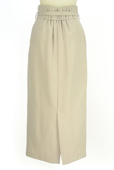 ELENDEEK（エレンディーク）の古着「タックペンシルスカート（ロングスカート・マキシスカート）」大画像２へ