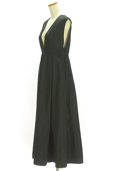 ELENDEEK（エレンディーク）の古着「深Vネックロングジャンパースカート（キャミワンピース）」大画像３へ