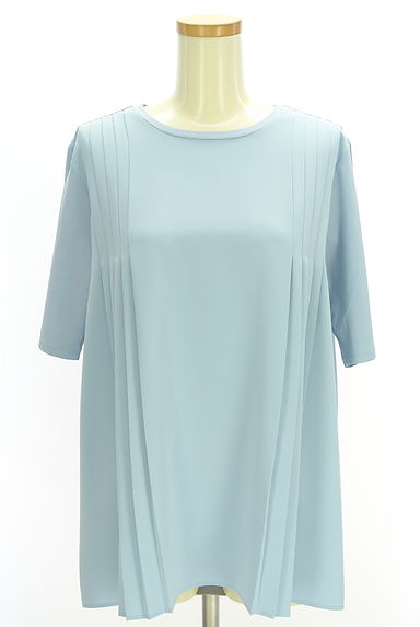 EVEX by KRIZIA（エヴェックス バイ クリツィア）の古着「プリーツカットソー（カットソー・プルオーバー）」大画像１へ