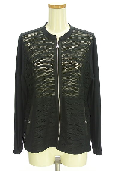 EVEX by KRIZIA（エヴェックス バイ クリツィア）の古着「メッシュ切替ブルゾン（ブルゾン・スタジャン）」大画像１へ