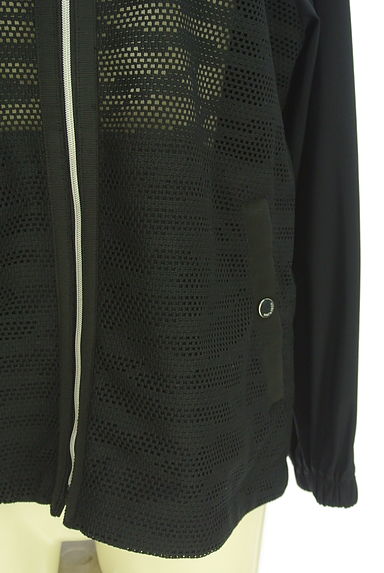 EVEX by KRIZIA（エヴェックス バイ クリツィア）の古着「メッシュ切替ブルゾン（ブルゾン・スタジャン）」大画像５へ