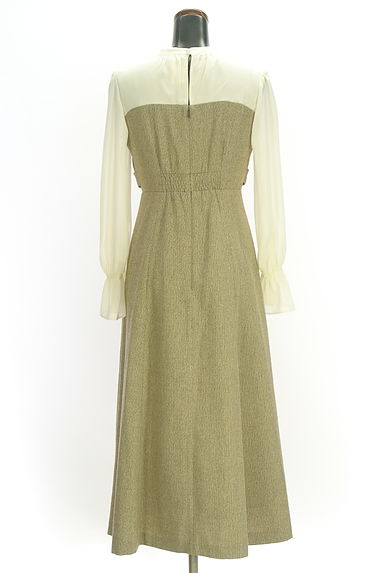 PROPORTION BODY DRESSING（プロポーションボディドレッシング）の古着「別地切替ワンピース（ワンピース・チュニック）」大画像２へ