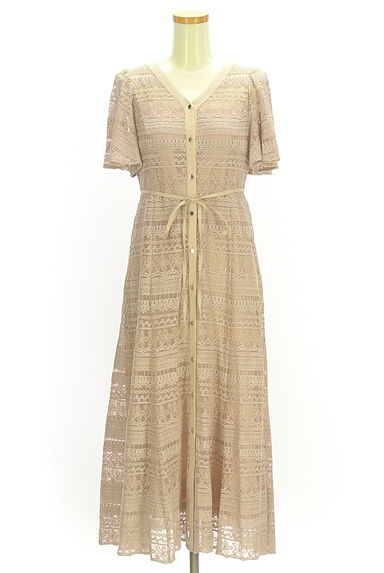 PROPORTION BODY DRESSING（プロポーションボディドレッシング）の古着「半そで総レースワンピース（ワンピース・チュニック）」大画像１へ