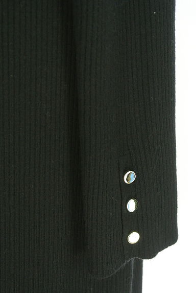 PROPORTION BODY DRESSING（プロポーションボディドレッシング）の古着「オフタートルリブニットワンピース（ワンピース・チュニック）」大画像５へ