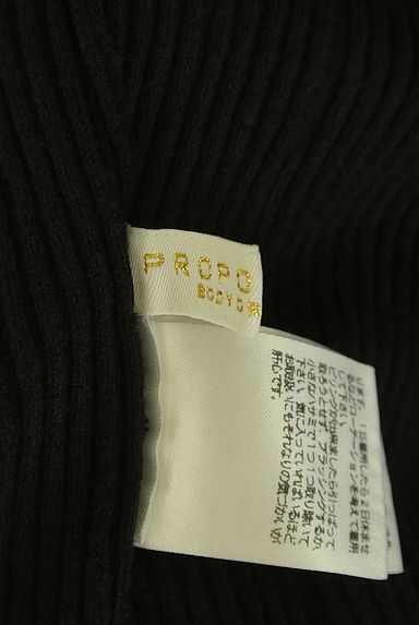 PROPORTION BODY DRESSING（プロポーションボディドレッシング）の古着「オフタートルリブニットワンピース（ワンピース・チュニック）」大画像６へ
