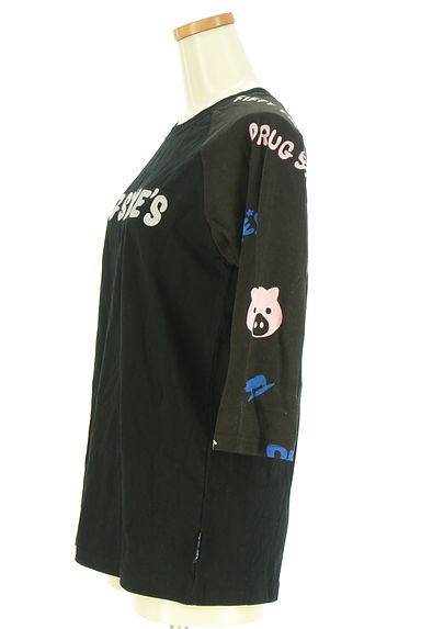 drug store's（ドラッグストアーズ）の古着「ロゴ入り7分袖Tシャツ（カットソー・プルオーバー）」大画像３へ