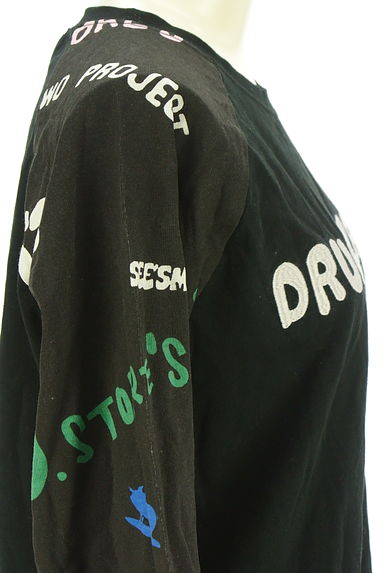 drug store's（ドラッグストアーズ）の古着「ロゴ入り7分袖Tシャツ（カットソー・プルオーバー）」大画像４へ