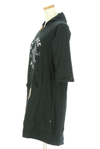 drug store's（ドラッグストアーズ）の古着「七分袖プリント＆ワッペンチュニック（ワンピース・チュニック）」大画像３へ