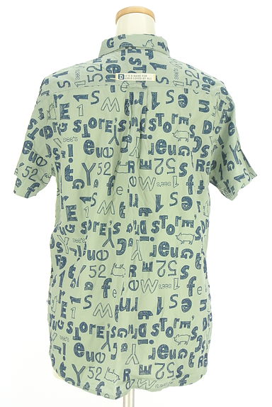 drug store's（ドラッグストアーズ）の古着「ロゴプリントシャツ（ブラウス）」大画像２へ