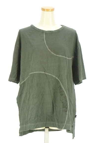 drug store's（ドラッグストアーズ）の古着「ロゴ刺繍Tシャツ（カットソー・プルオーバー）」大画像１へ