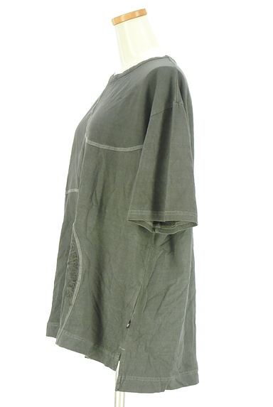 drug store's（ドラッグストアーズ）の古着「ロゴ刺繍Tシャツ（カットソー・プルオーバー）」大画像３へ