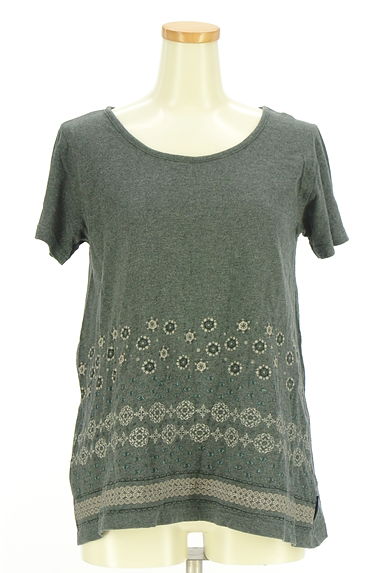 drug store's（ドラッグストアーズ）の古着「花柄プリントプルオーバー（カットソー・プルオーバー）」大画像１へ