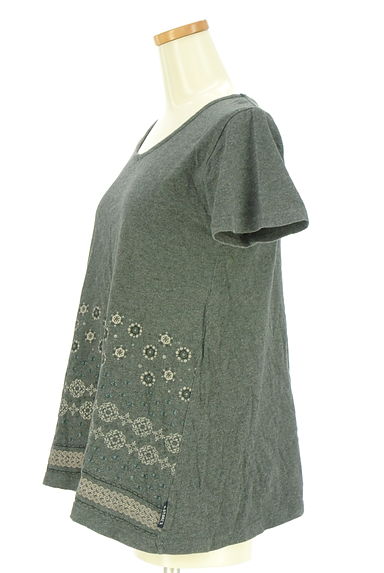 drug store's（ドラッグストアーズ）の古着「花柄プリントプルオーバー（カットソー・プルオーバー）」大画像３へ