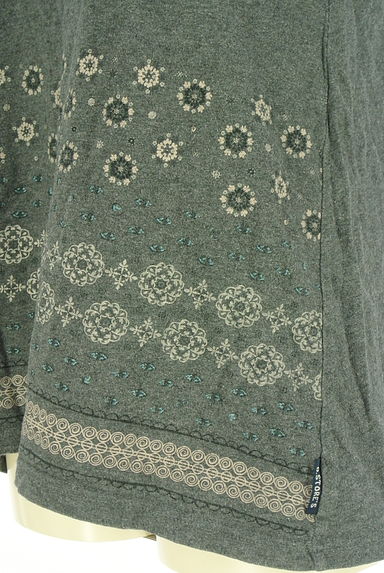 drug store's（ドラッグストアーズ）の古着「花柄プリントプルオーバー（カットソー・プルオーバー）」大画像４へ