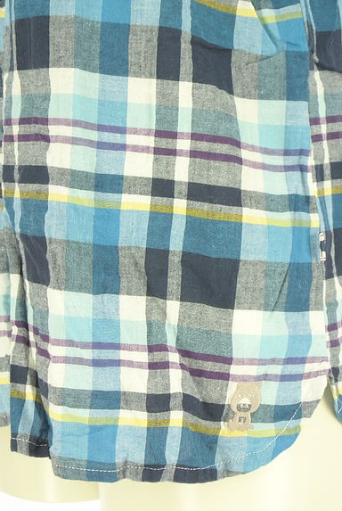 drug store's（ドラッグストアーズ）の古着「マドラスチェックシャツ（カジュアルシャツ）」大画像４へ