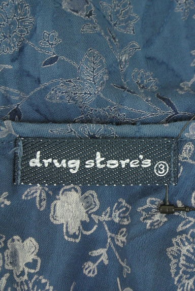 drug store's（ドラッグストアーズ）の古着「7分袖花柄ブラウス（カットソー・プルオーバー）」大画像６へ