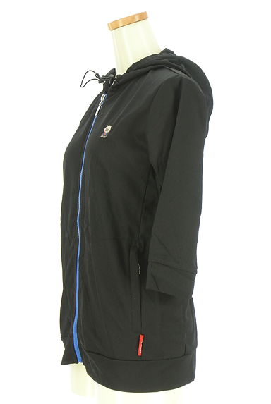 drug store's（ドラッグストアーズ）の古着「バックラメプリントジップパーカー（ブルゾン・スタジャン）」大画像３へ