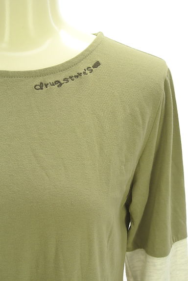 drug store's（ドラッグストアーズ）の古着「別地切替カットソー（カットソー・プルオーバー）」大画像４へ
