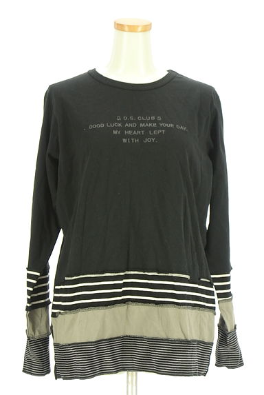 drug store's（ドラッグストアーズ）の古着「D.S.CLUB ボーダーカットソー（カットソー・プルオーバー）」大画像１へ
