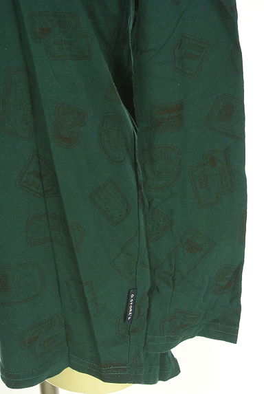 drug store's（ドラッグストアーズ）の古着「スタンプ柄フーディーカットソー（カットソー・プルオーバー）」大画像５へ