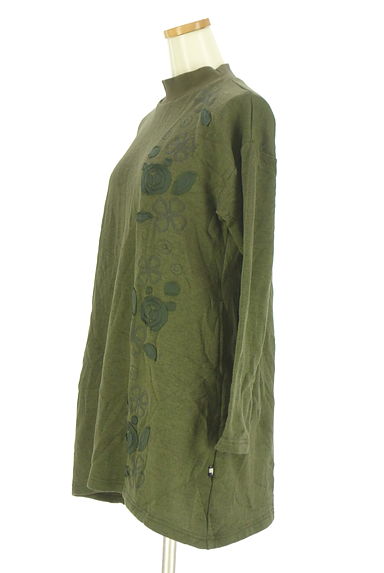 drug store's（ドラッグストアーズ）の古着「裏起毛ハイネックチュニック（ワンピース・チュニック）」大画像３へ