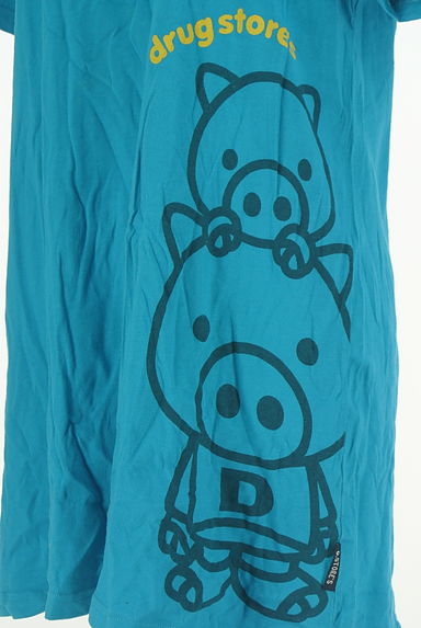 drug store's（ドラッグストアーズ）の古着「ブタプリントチュニックTシャツ（Ｔシャツ）」大画像４へ