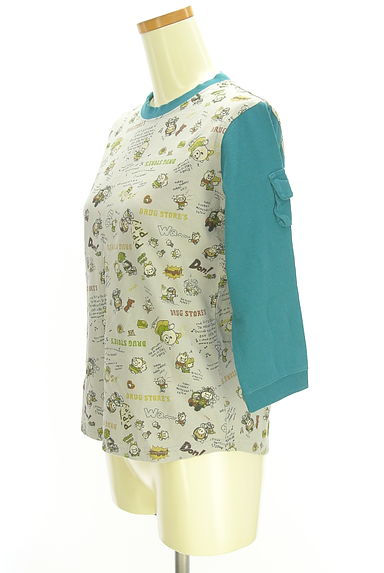 drug store's（ドラッグストアーズ）の古着「7分袖プリントTシャツ（Ｔシャツ）」大画像３へ