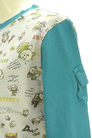 drug store's（ドラッグストアーズ）の古着「7分袖プリントTシャツ（Ｔシャツ）」大画像４へ