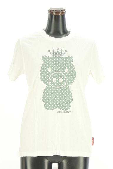 drug store's（ドラッグストアーズ）の古着「ラメ＆ドットプリントTシャツ（Ｔシャツ）」大画像１へ