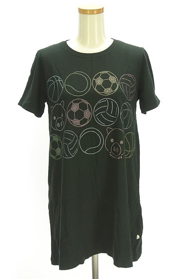 drug store's（ドラッグストアーズ）の古着「半そでラメプリントTシャツ（Ｔシャツ）」大画像１へ