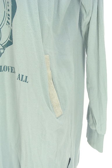 drug store's（ドラッグストアーズ）の古着「プリントチュニックパーカー（ワンピース・チュニック）」大画像５へ