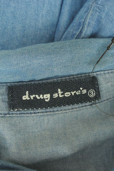 drug store's（ドラッグストアーズ）の古着「刺しゅう入りデニムチュニックブラウス（ワンピース・チュニック）」大画像６へ