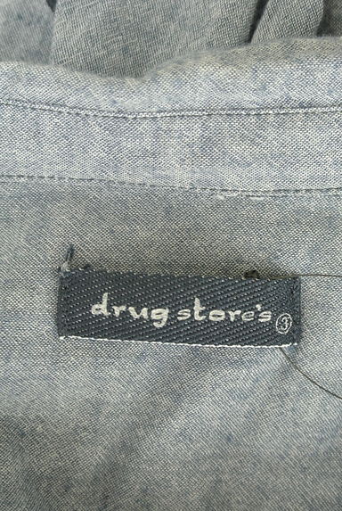 drug store's（ドラッグストアーズ）の古着「レイヤード風シャツチュニック（カットソー・プルオーバー）」大画像６へ