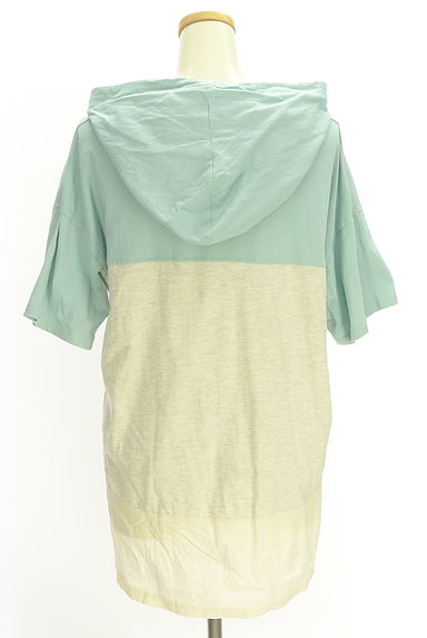 drug store's（ドラッグストアーズ）の古着「バイカラーチュニックパーカー（スウェット・パーカー）」大画像２へ