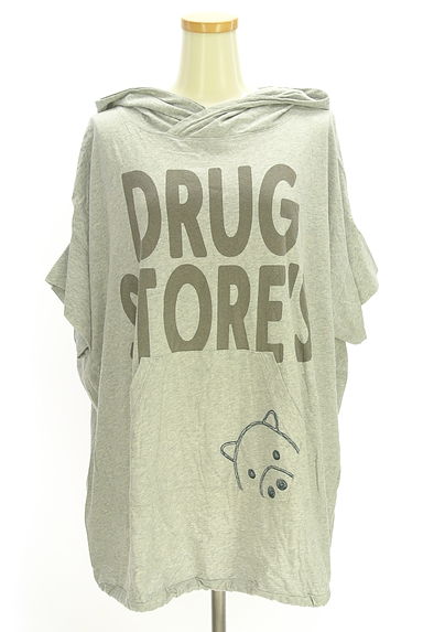 drug store's（ドラッグストアーズ）の古着「耳付きフーディチュニック（スウェット・パーカー）」大画像１へ
