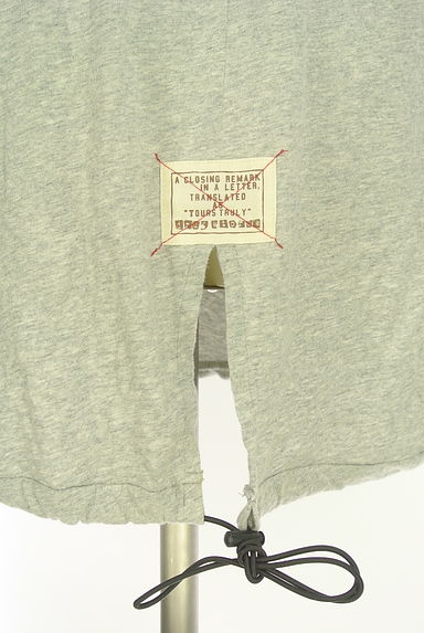 drug store's（ドラッグストアーズ）の古着「耳付きフーディチュニック（スウェット・パーカー）」大画像５へ