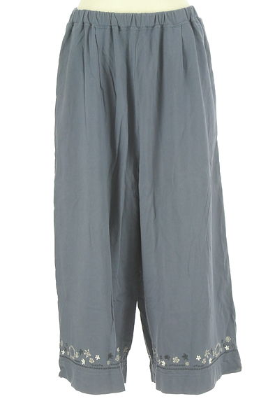 drug store's（ドラッグストアーズ）の古着「裾刺繍ワイドスウェットパンツ（パンツ）」大画像１へ